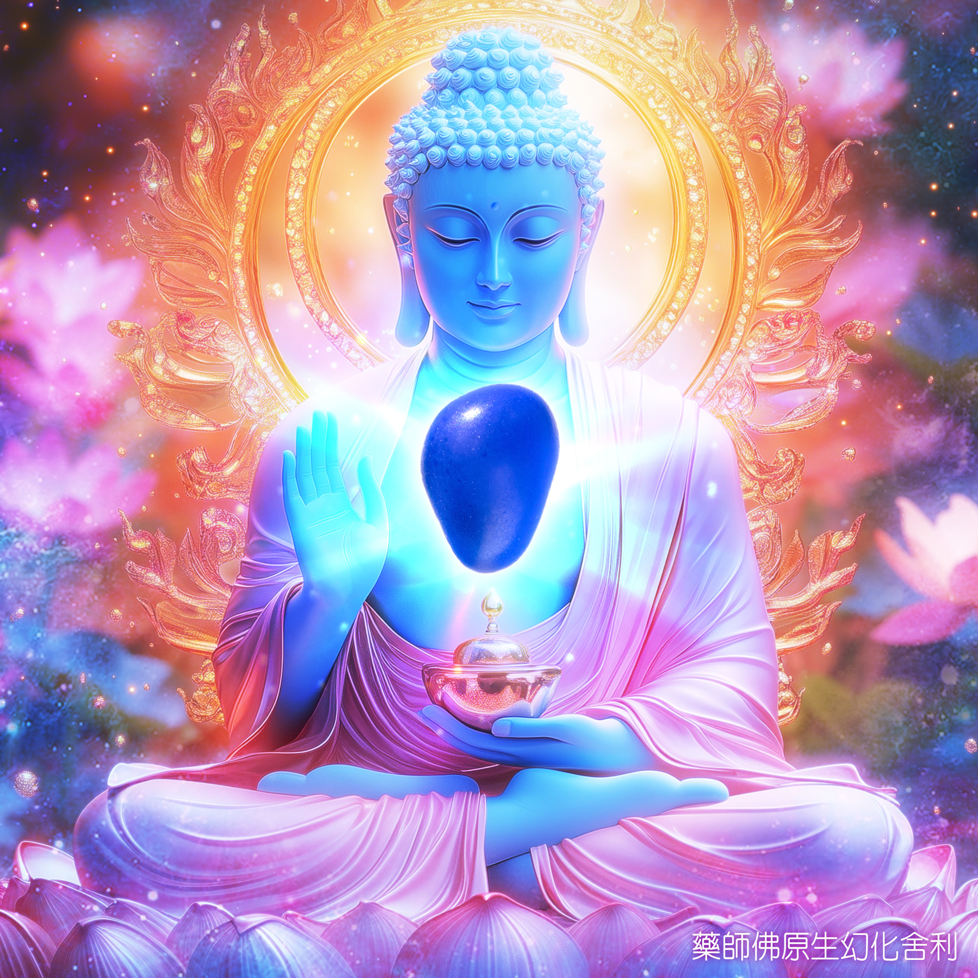 ⭐️聖物【藥師佛原生幻化舍利】提供因緣俱足的朋友請供